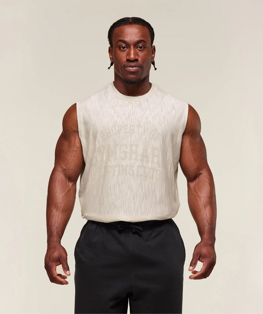 LIGHTWEIGHT SLUB TEXTURED TANK