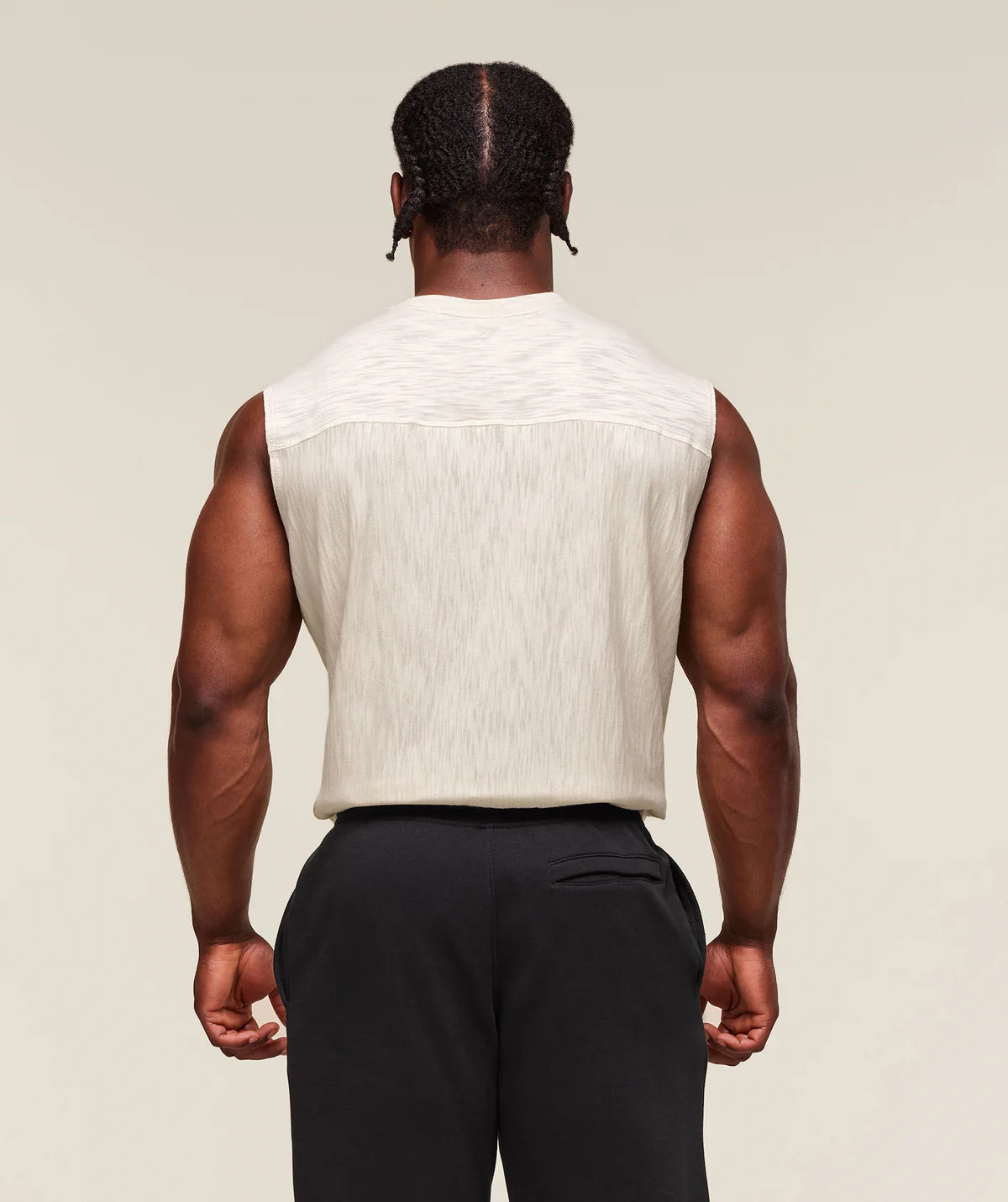LIGHTWEIGHT SLUB TEXTURED TANK