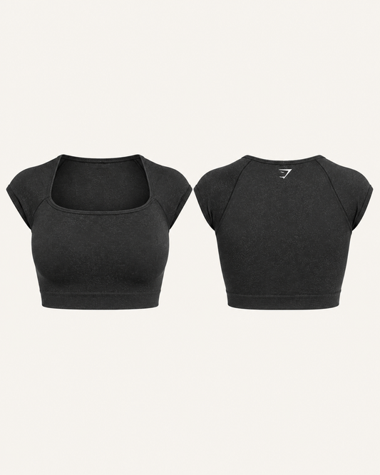 ADAPT FLECK SEAMLESS CROP TOP